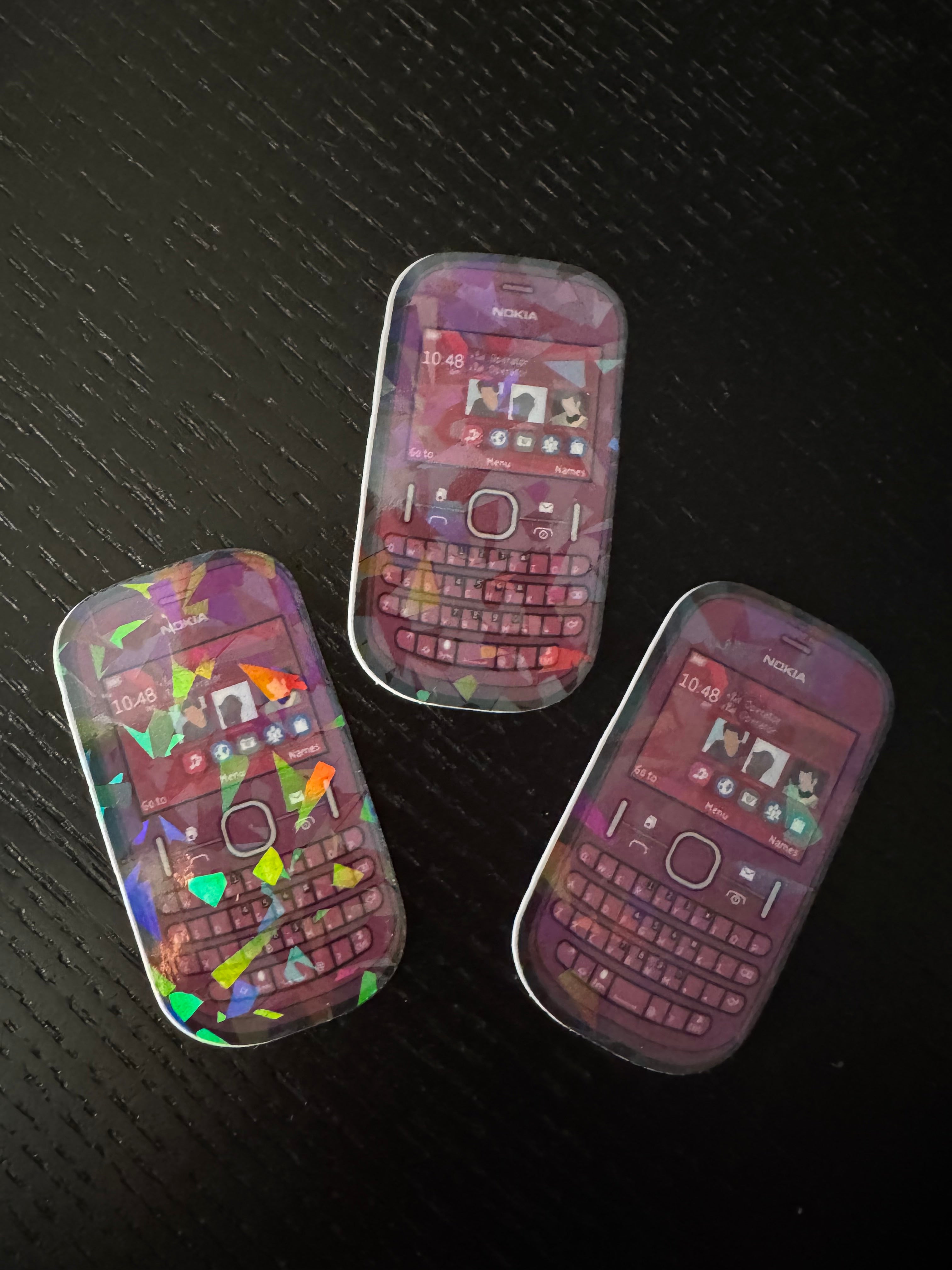 Sticker - Pink Nokia