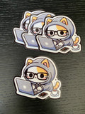 Sticker - Gato Godin