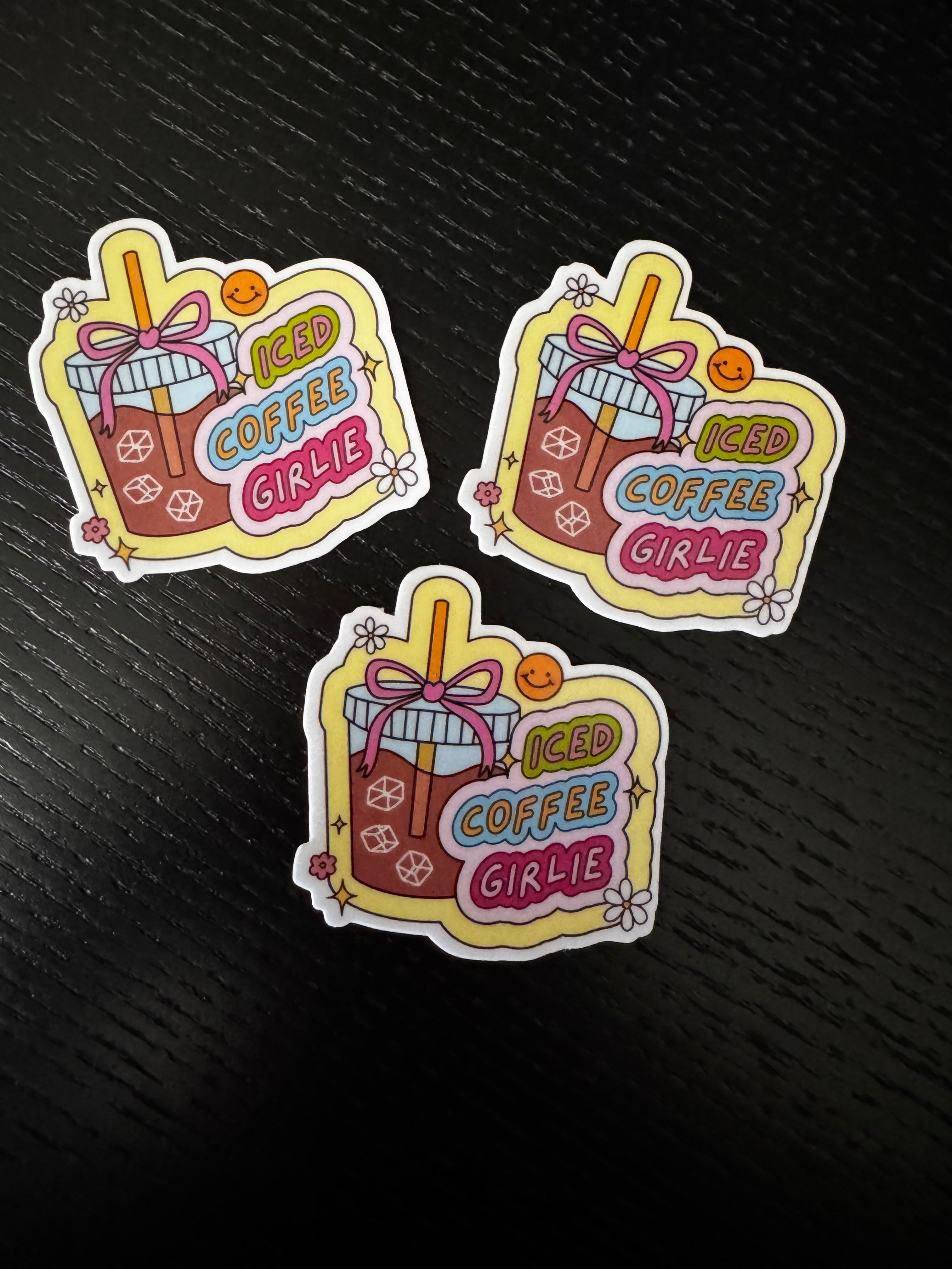 Sticker- Iced Coffee