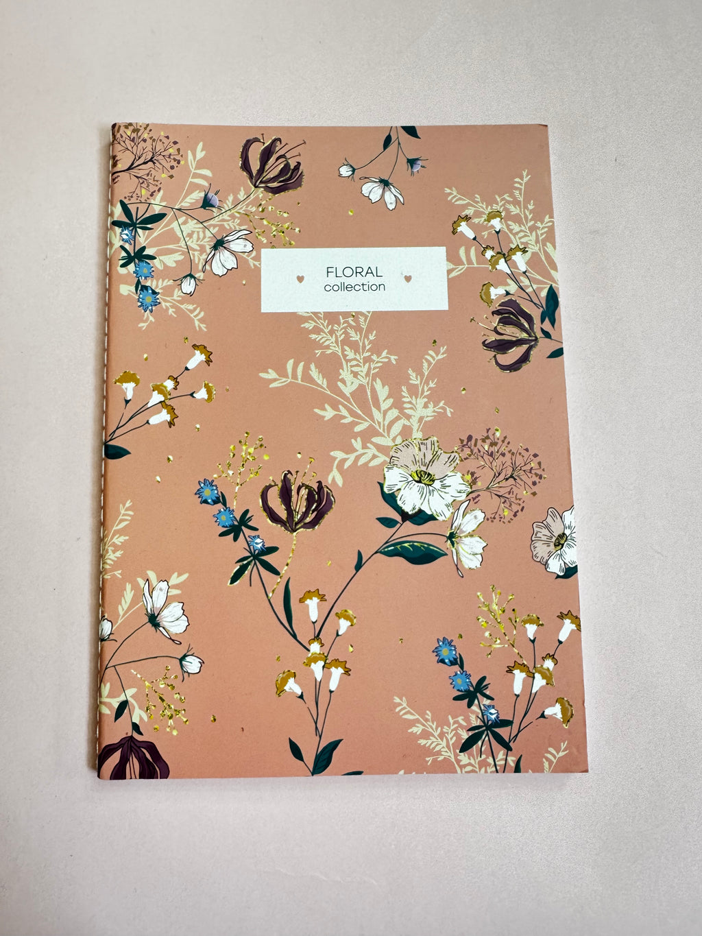 Libreta Floral Rosa