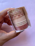 Cintas Washee - Rosy Red
