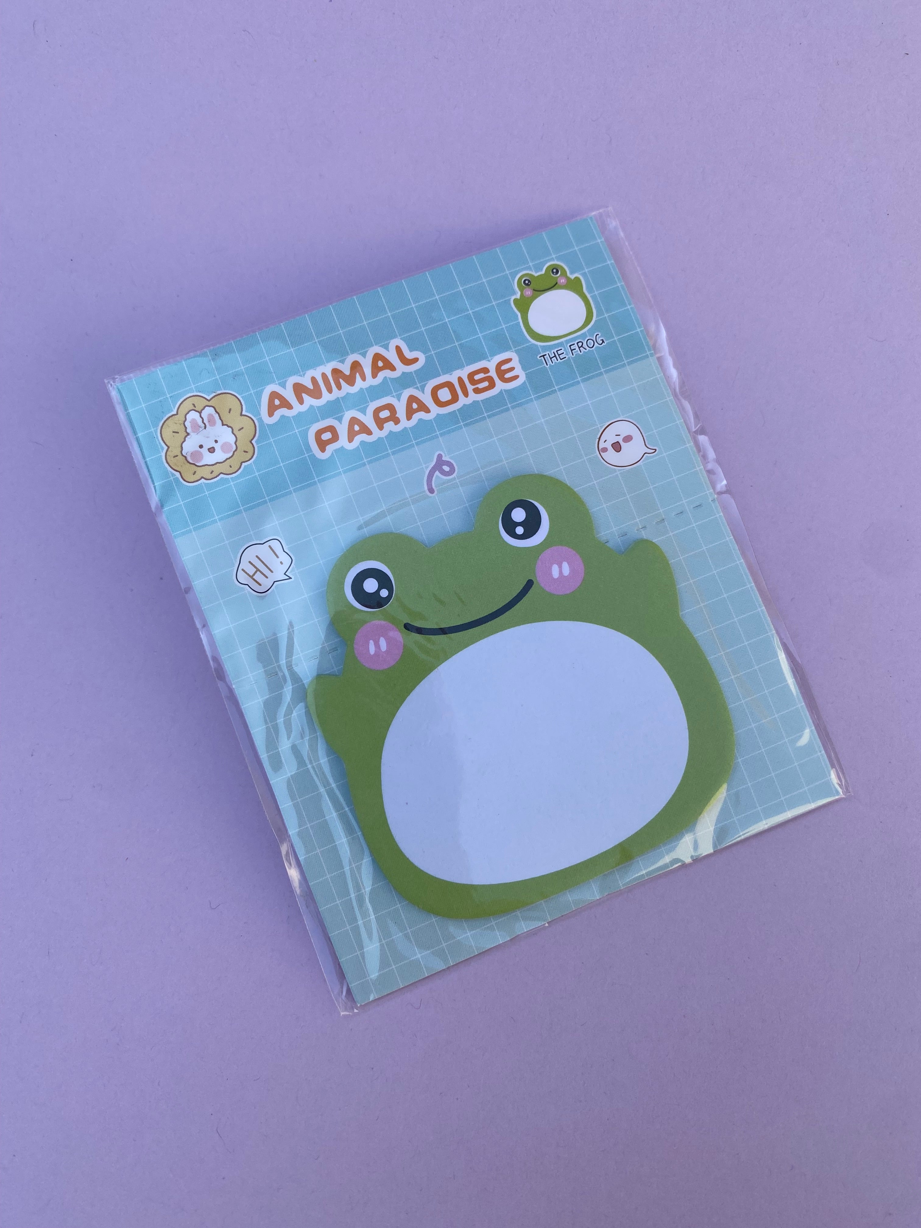 Notas adhesivas - Rana 🐸
