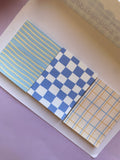 Notas adhesivas - Tonos azul