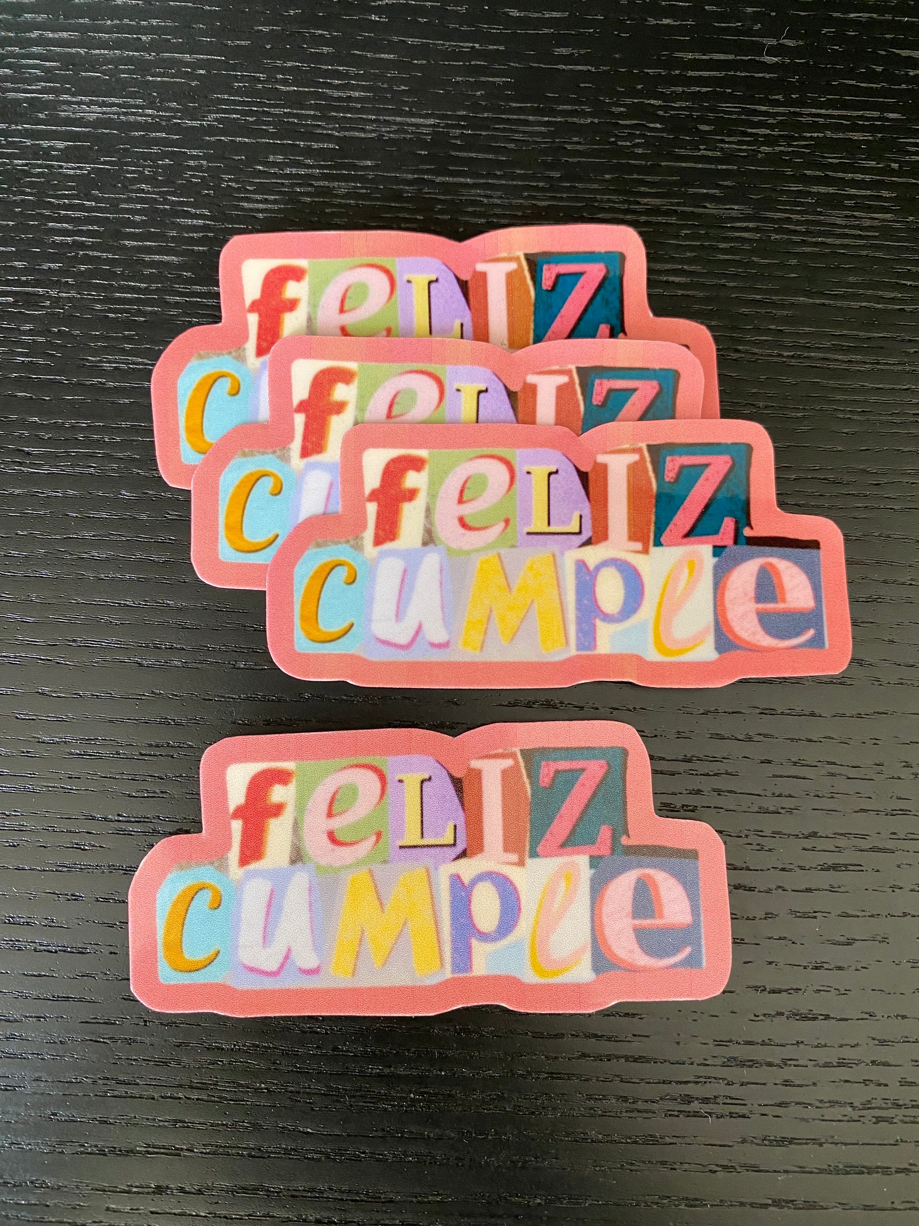 Sticker - Feliz Cumple