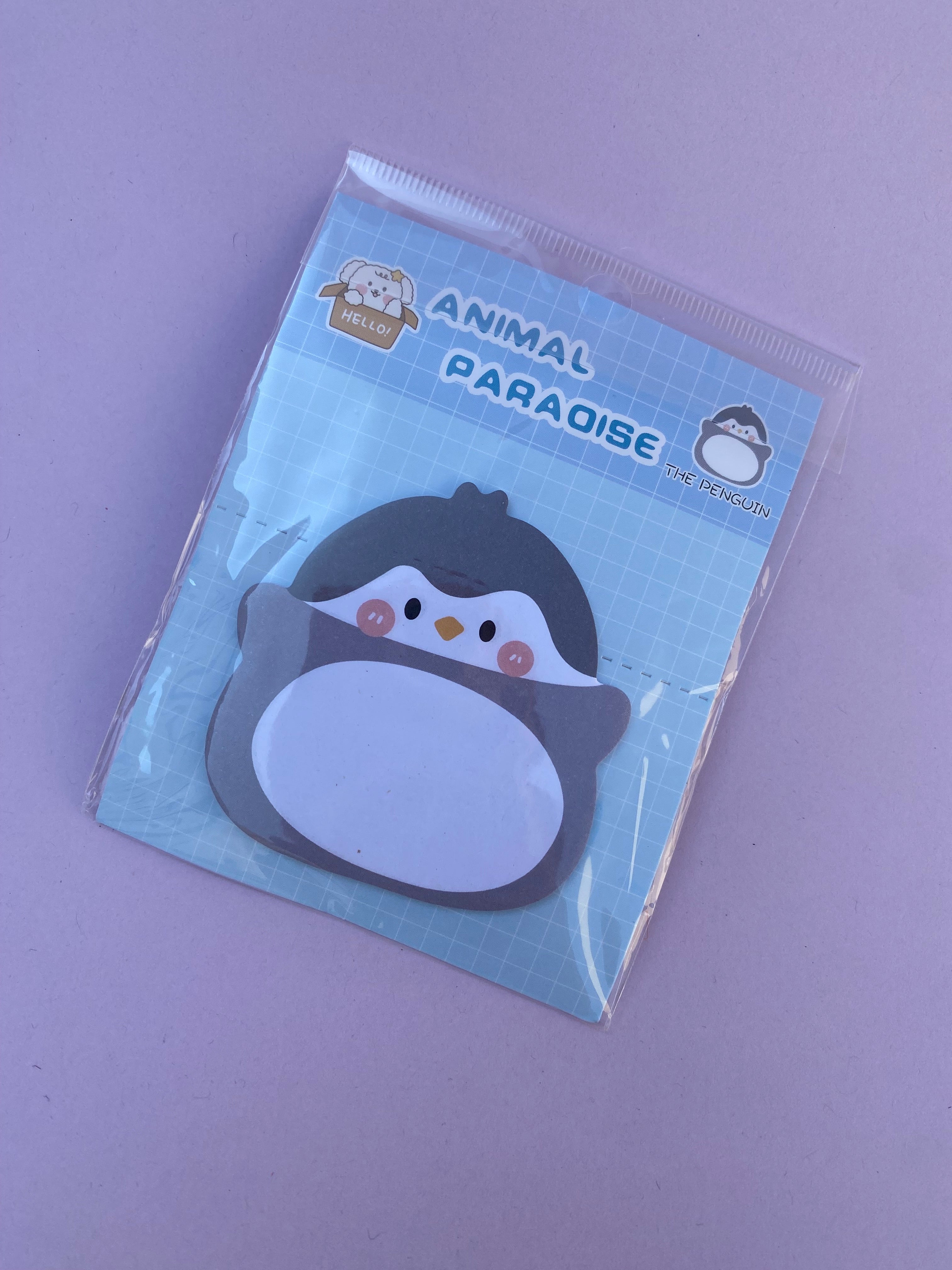 Notas adhesivas - Pingüino 🐧