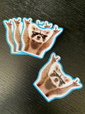 Sticker - Mapache